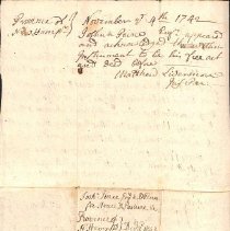 Peirce Deeds, 1715-1753