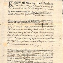 Peirce Deeds, 1744-1800