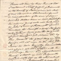 Peirce Deeds, 1744-1800