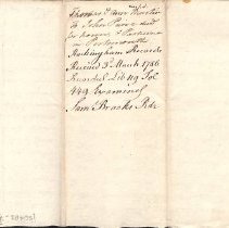 Peirce Deeds, 1744-1800