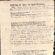 Peirce Deeds, 1744-1800