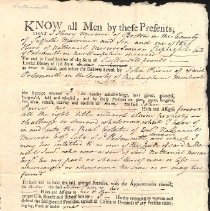 Peirce Deeds, 1744-1800