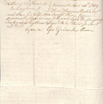 Peirce Deeds, 1744-1800