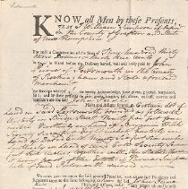 Peirce Deeds, 1744-1800