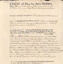 Peirce Deeds, 1744-1800