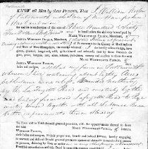 Peirce Deeds, 1713-1835