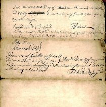 Peirce Deeds, 1713-1835