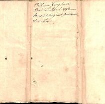 Mark and Hunking Wentworth Deeds, 1742-1784