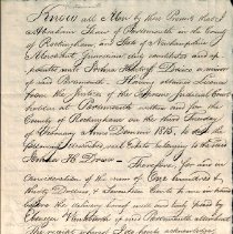 Ebenezer Wentworth Deeds, 1810-1836