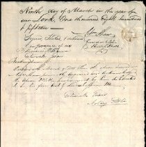 Ebenezer Wentworth Deeds, 1810-1836