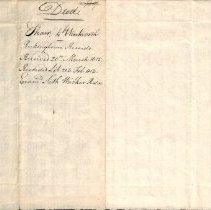 Ebenezer Wentworth Deeds, 1810-1836