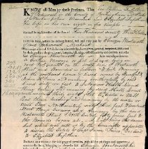 Ebenezer Wentworth Deeds, 1810-1836