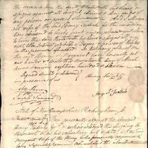 Ebenezer Wentworth Deeds, 1810-1836