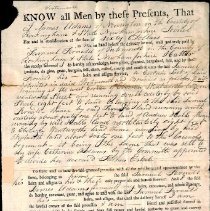 Ebenezer Wentworth Deeds, 1810-1836