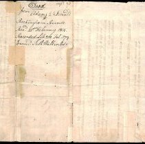 Ebenezer Wentworth Deeds, 1810-1836