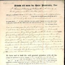 Ebenezer Wentworth Deeds, 1810-1836