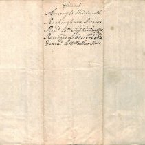 Ebenezer Wentworth Deeds, 1810-1836