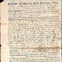 Ebenezer Wentworth Deeds, 1810-1836