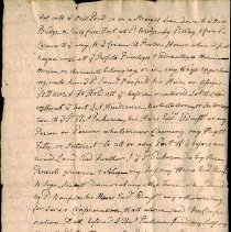 Banfill / Banfield Deeds, 1704-1787
