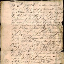 Banfill / Banfield Deeds, 1704-1787