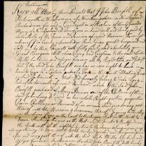 Banfill / Banfield Deeds, 1704-1787