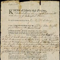 Banfill / Banfield Deeds, 1704-1787