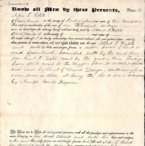 Hatch Deeds, 1807-1869