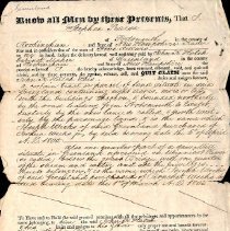 Hatch Deeds, 1807-1869