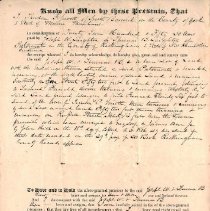 Johnson, Rand, Brackett, Beck, Laighton Deeds, 1720-1858