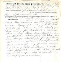 Johnson, Rand, Brackett, Beck, Laighton Deeds, 1720-1858