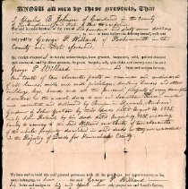 Johnson, Rand, Brackett, Beck, Laighton Deeds, 1720-1858