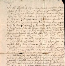 Miscellaneous Deeds, 1655-1863