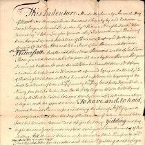 Miscellaneous Deeds, 1655-1863
