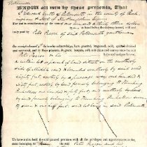 Miscellaneous Deeds, 1655-1863