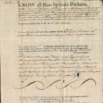 Miscellaneous Deeds, 1655-1863