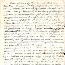 Miscellaneous Deeds, 1672-1870