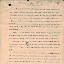 City of Portsmouth, Fitz John Porter Statue Committee records, 1886-1901