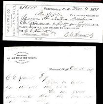 C. E. Walker & Co., Letter