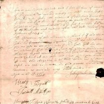 Note of debt, 1674. (Acces. #S-636).