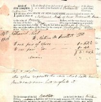 Sheriff. Writs, 1802-1836