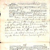 Sheriff. Writs, 1802-1836