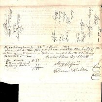 Sheriff. Writs, 1802-1836