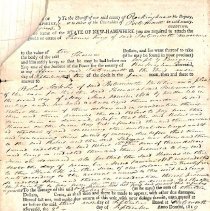 Sheriff. Writs, 1802-1836