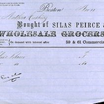 Silas Peirce and Company records, 1827-1870