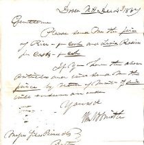 Silas Peirce and Company records, 1827-1870