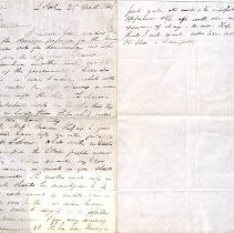 Coues, Samuel Elliott, Letter