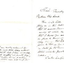 Lamb, Rose & Horace, Correspondence