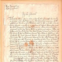 Edward Cranfield Proclamation, 1683