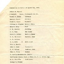 Portsmouth Brewing Company records (prohibition letters), 1917