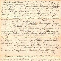 John Evans papers, 1784-1789